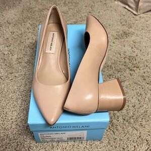 Antonio Melani Laurel Pumps Bespoked Nude - Size 5.5